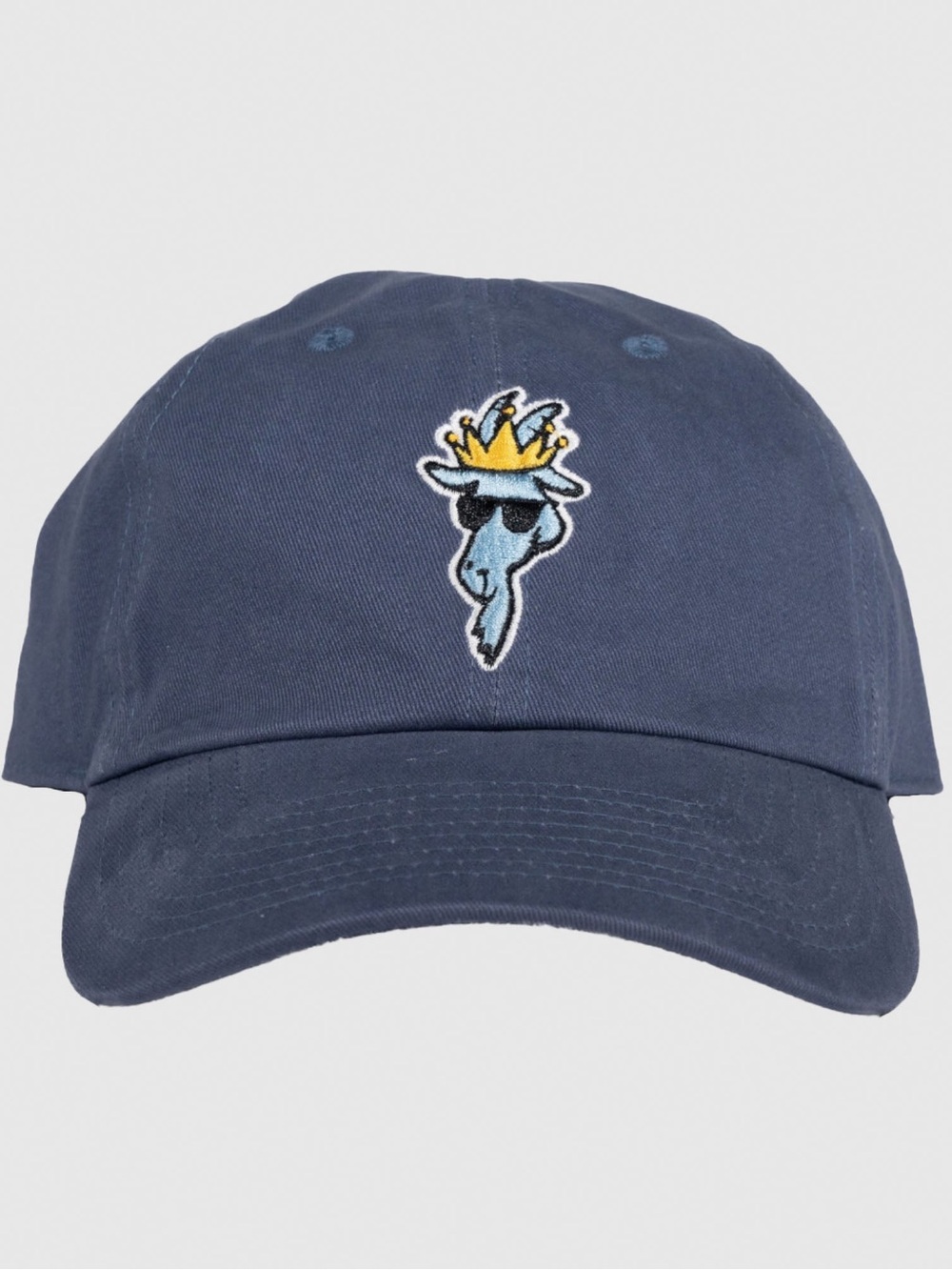 GOAT USA Freedom Flat Brim Snapback Hat Navy